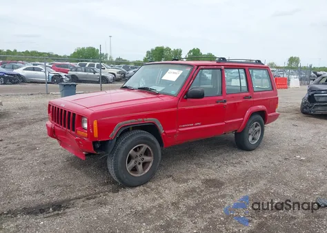 1999 Jeep Cherokee Classic/Sport из США, поврежденный, VIN 1J4FT68S6XL511158